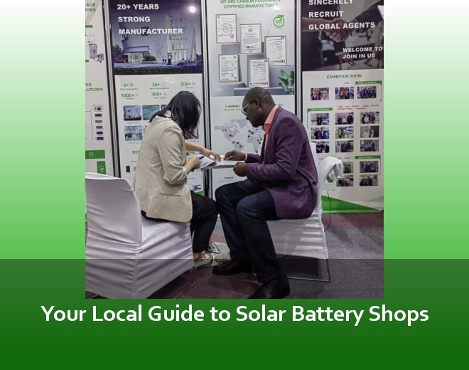 Your Local Guide to Solar Battery Shops